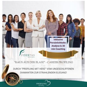 Selbstsicher und stark im richtigen Job: Werde zu der Frau, die du schon immer im Spiegel sehen wolltest! Hole dir die Anerkennung und den Respekt von Kollegen und Vorgesetzten, den du verdient hast. INKLUSIVE einer 30-minütigen COACHING-SESSION!